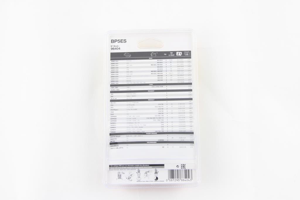 Juego de 4 bujías de encendido NGK ref. 96404